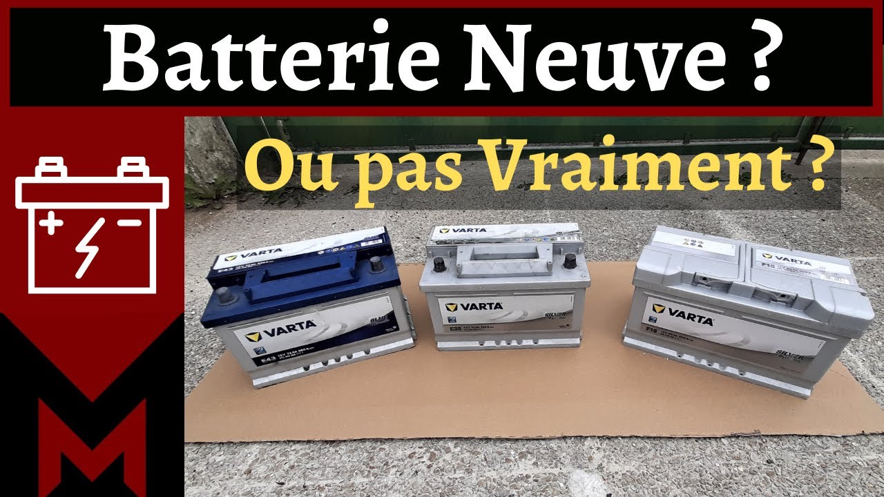 Comment Lire la DATE de Fabrication sur Batterie Varta & Bosch 🔧  Meca Maniaque