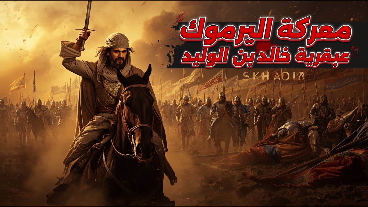 معركة اليرموك | خدعة خالد بن الوليد العبقرية اللي أنهت 700 سنة حكم روماني