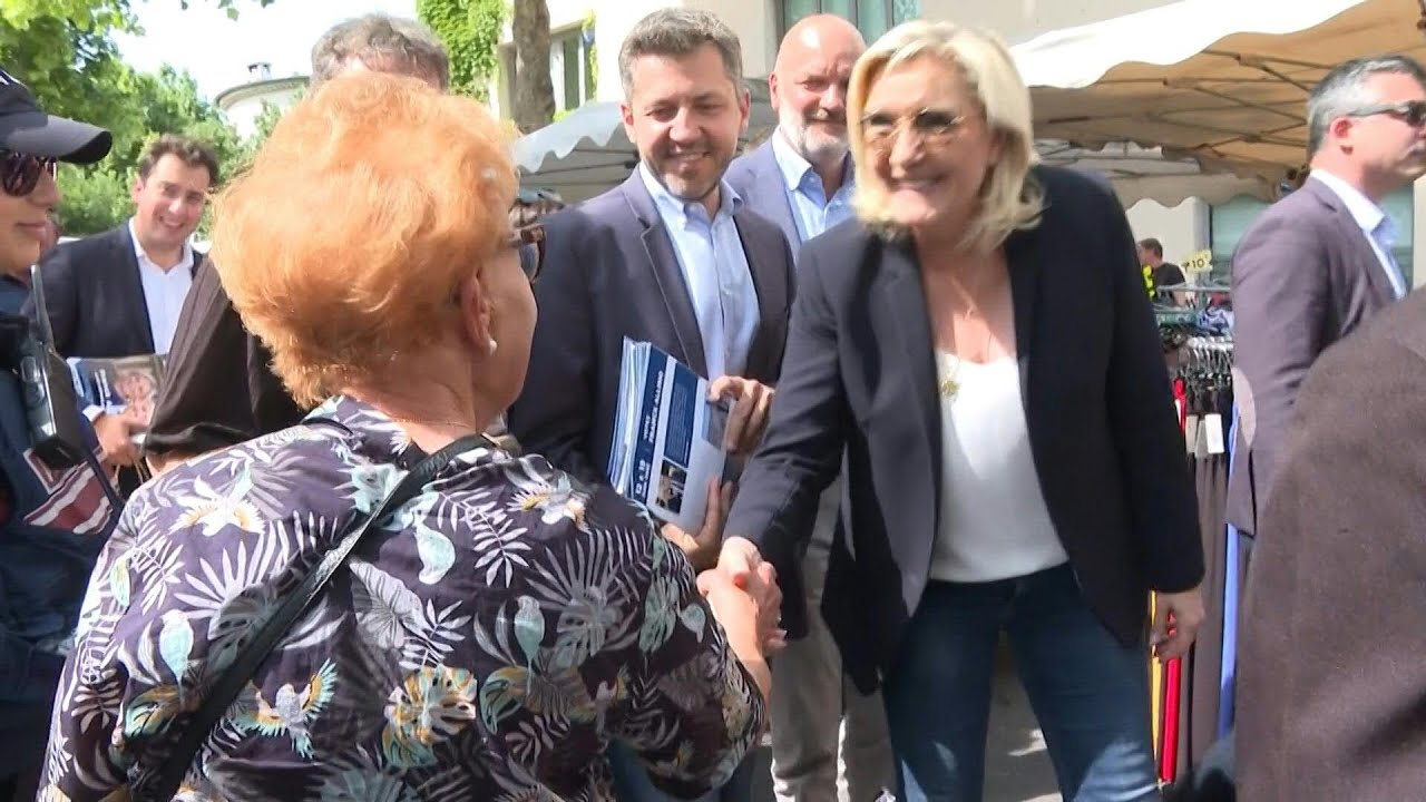 Législatives 2022: Marine Le Pen en campagne dans le sud de la France | AFP