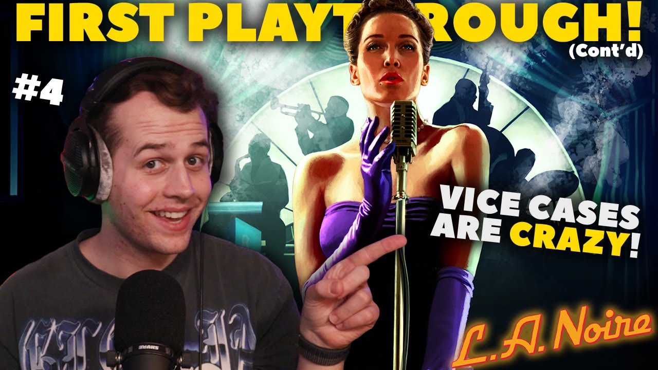 THE VICE DESK IS CRAZY!! - L.A. Noire Remastered 🏆100% Achievement Playthrough🏆