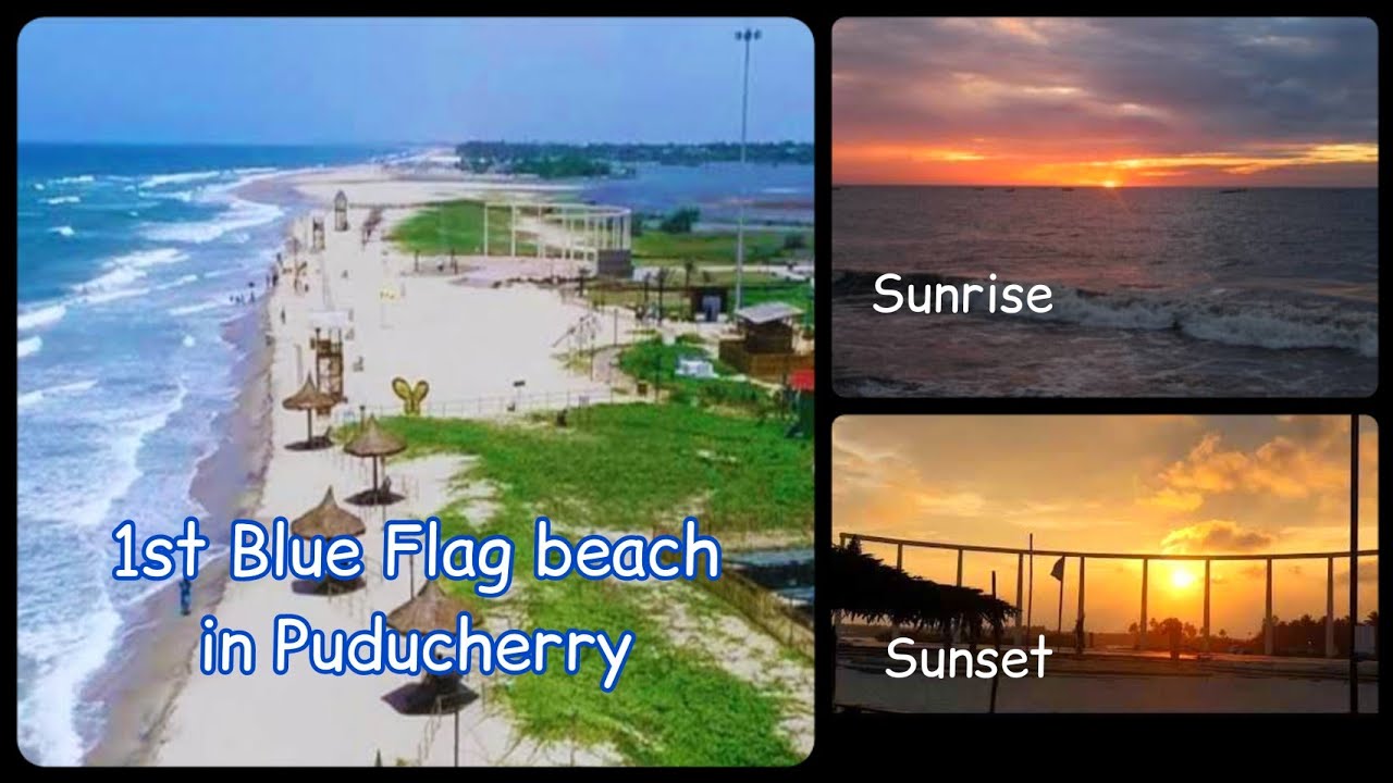 Eden Beach pondicherry/Puducherry Sunrise /pondicherry sunset /Things to do in Pondicherry/