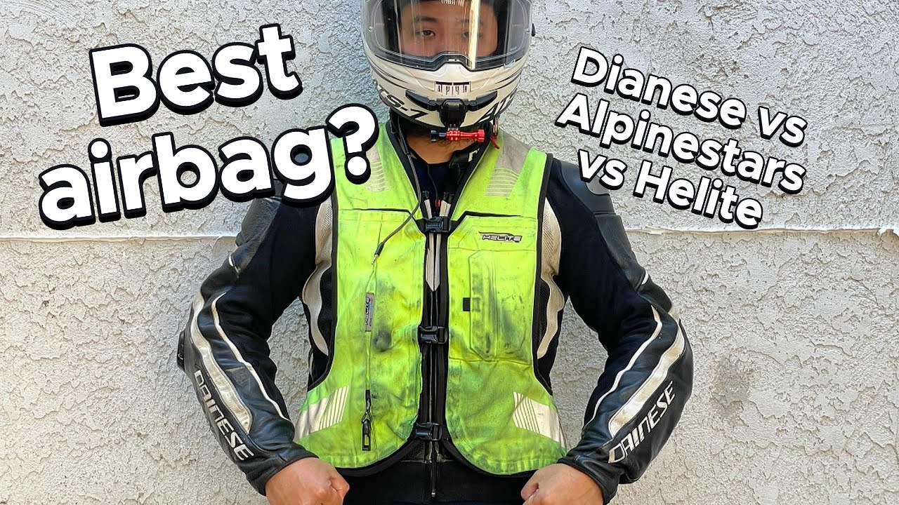 Which Motorcycle Airbag is the best? CRASH TESTED review.