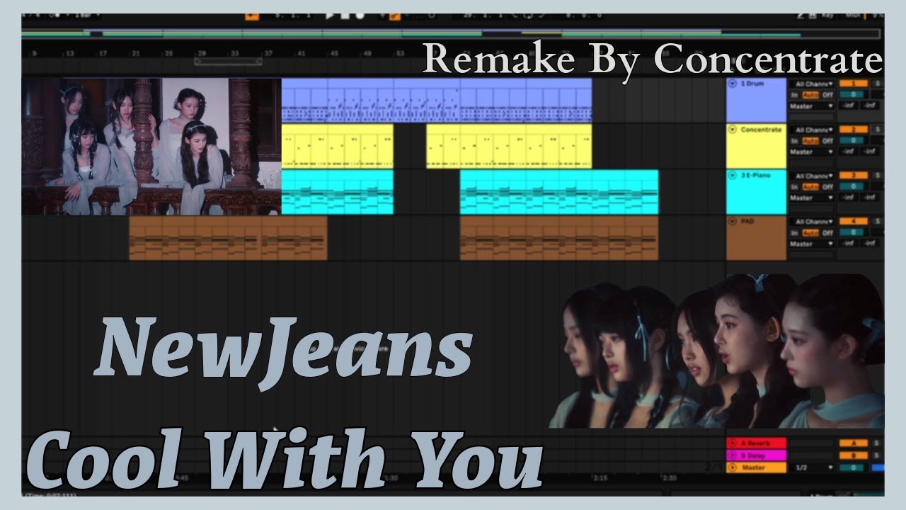 NewJeans (뉴진스) 'Cool With You' | Instrumental Remake |