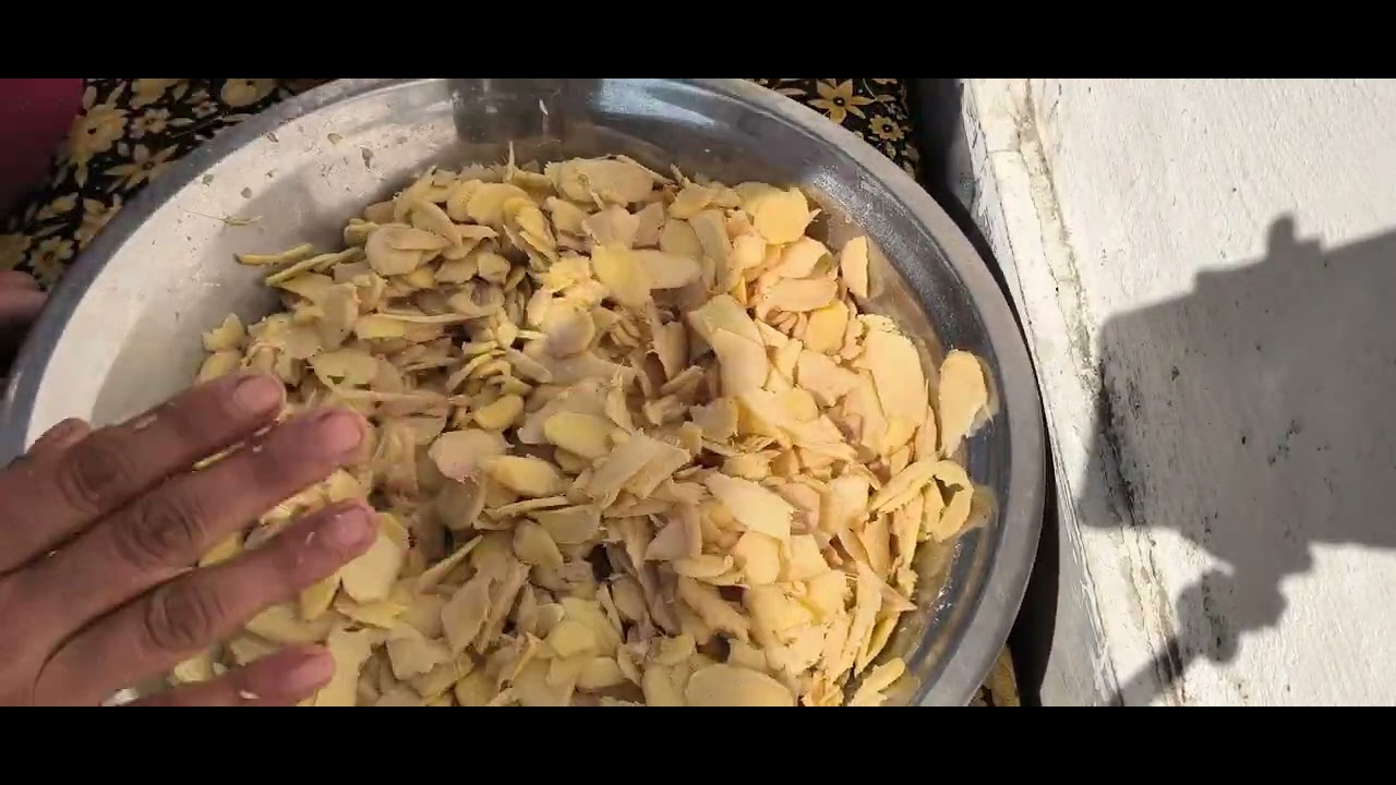 Ginger powder | homemade recipe 