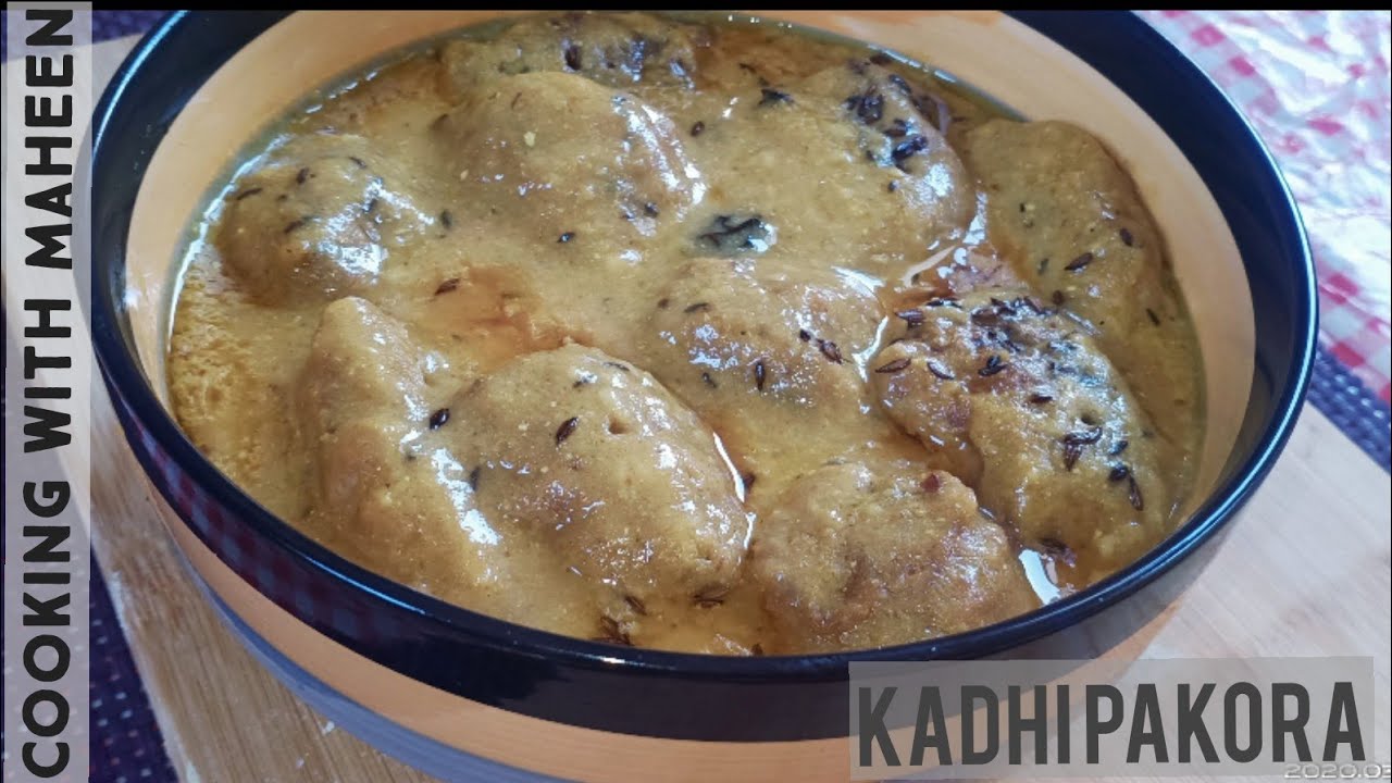 Kadhi Pakora recipe by Cooking with Maheen