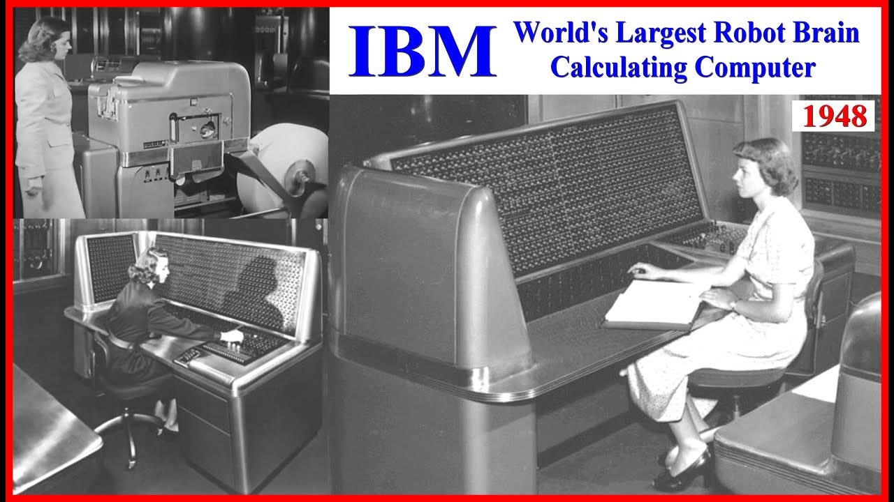 Computer History: WORLD'S LARGEST CALCULATOR:  IBM's 1948 Giant Electronic Vacuum Tube Machine: SSEC