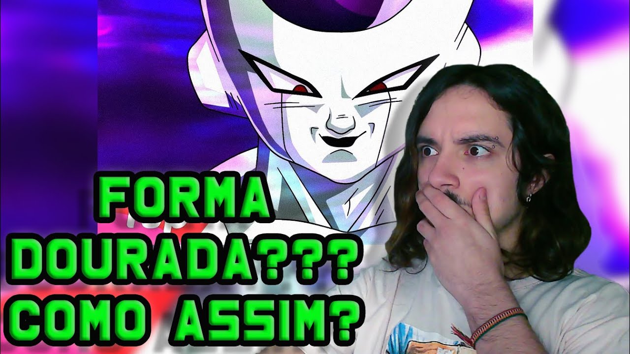 (HUMILHOU O VEGETA?) REAGINDO  ao RAP DO FREEZA (Dragon Ball Super) - IMPERADOR DO UNIVERSO | REACT