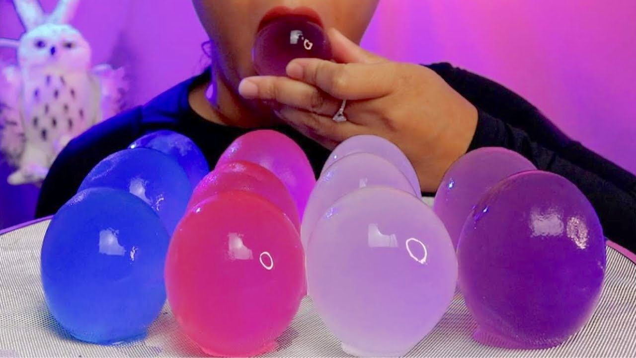 ASMR COTTON ICE/ SLUSH BALLS/NO TALKING