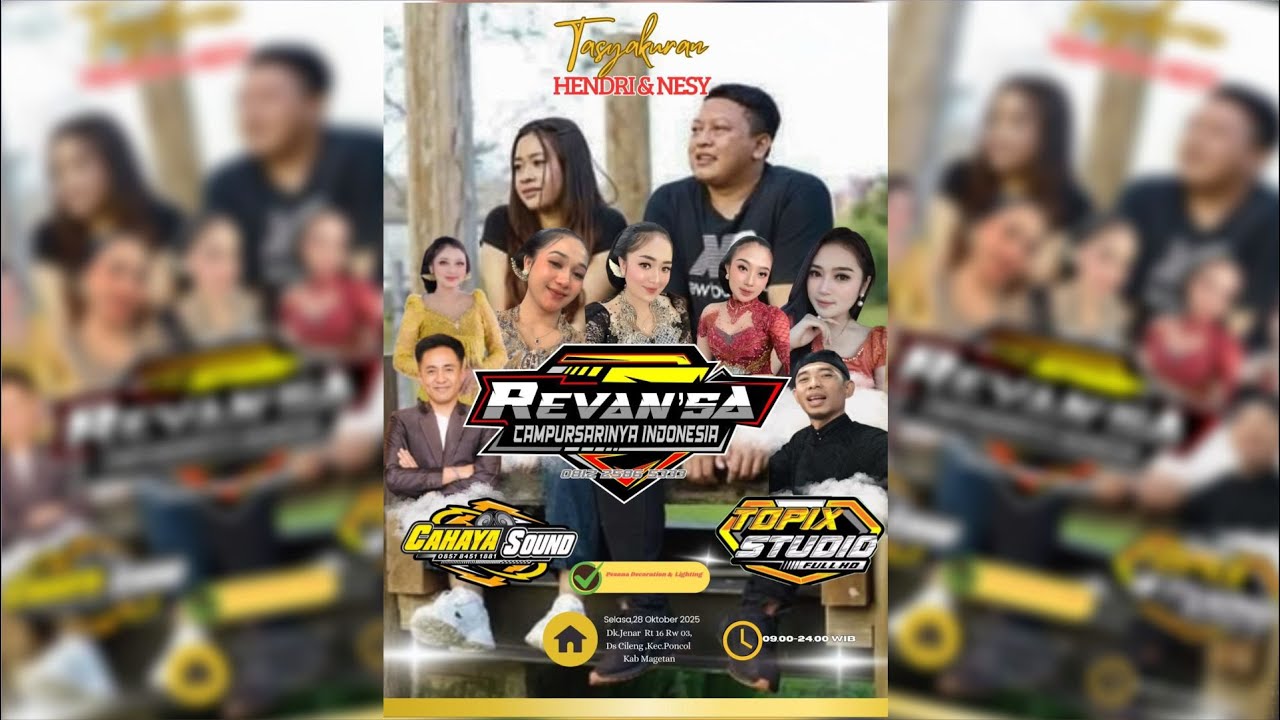 03 LIVE TOPIX STUDIO HENDRY & NESY || PESONA DEKORASI || CS REVANSA || CAHAYA AUDIO || CILENG PONCOL