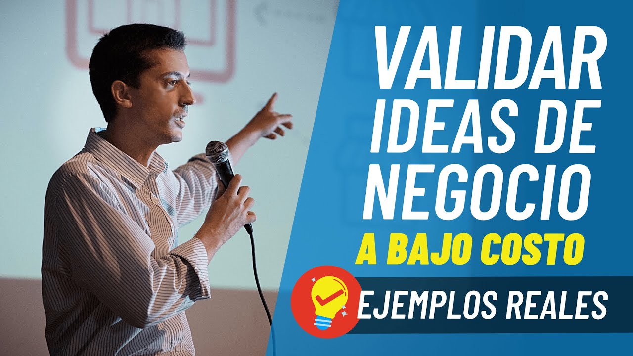 💡 VALIDAR IDEAS de NEGOCIO ✔️ con BAJO PRESUPUESTO (Charla Completa DNX)