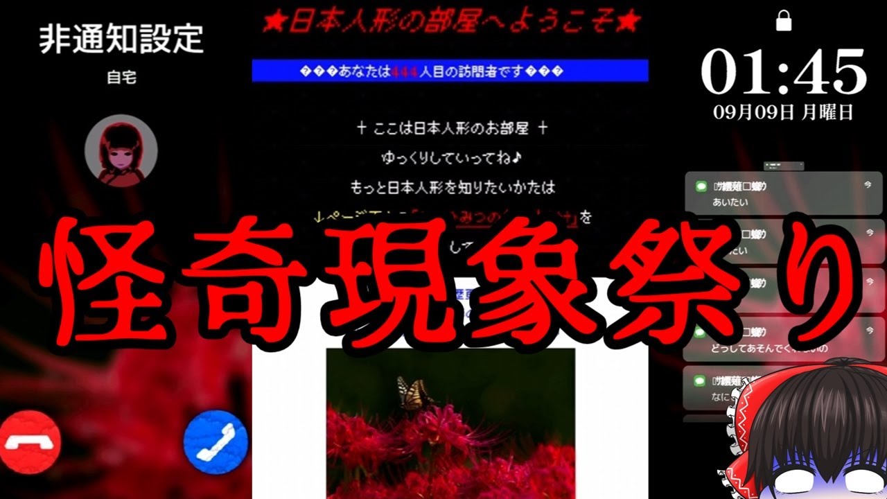 【着信アリ】お人形のホームページなどなど、新怪奇現象、続々(ﾟДﾟ;)！！【続444回目のただいま#6】【ゆっくり実況】
