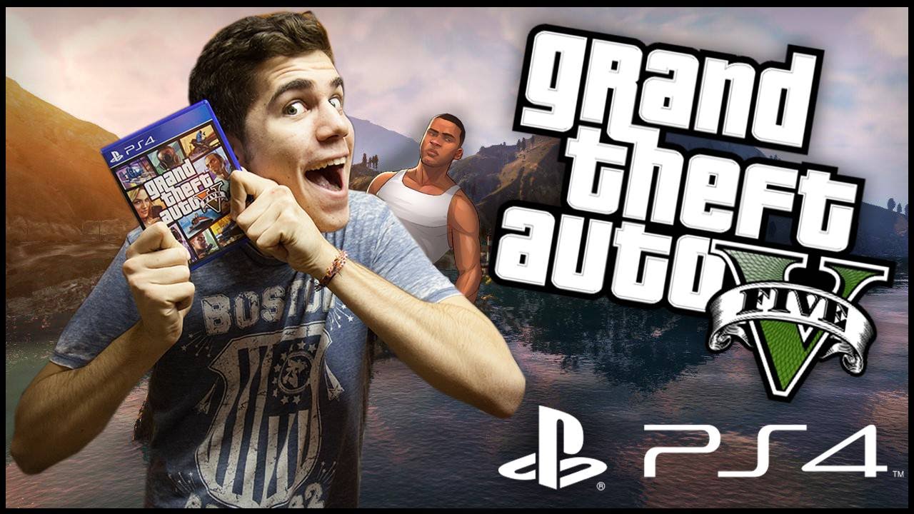 GTA 5 GamePlay na Playstation 4! [HAVING FUN MATE]