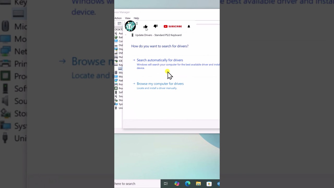 Update Keyboard Driver For Windows 10 Steps ( Quick Step )