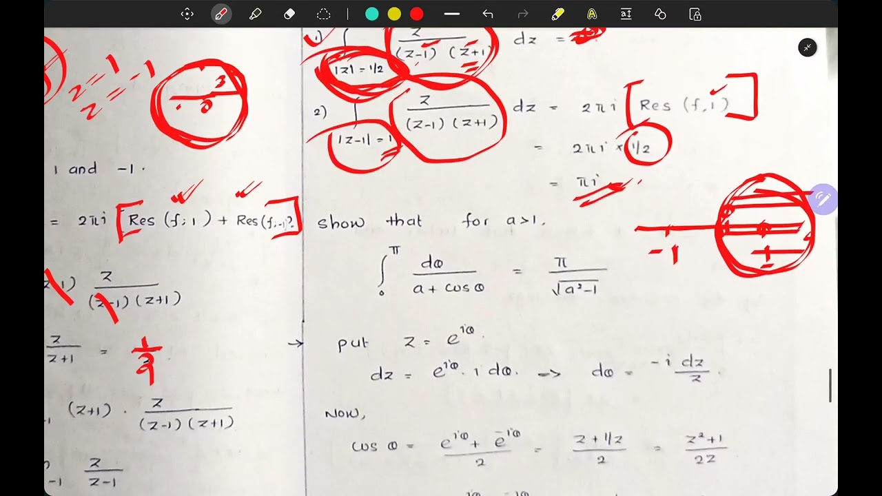 Evaluating Integrals Using the Residue Theorem | Lecture 1