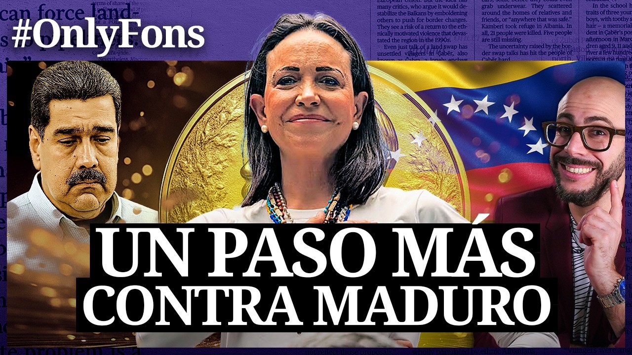 MARIA CORINA MACHADO le quita el NOBEL a TRUMP ¿Se lo merece? - @SoloFonseca