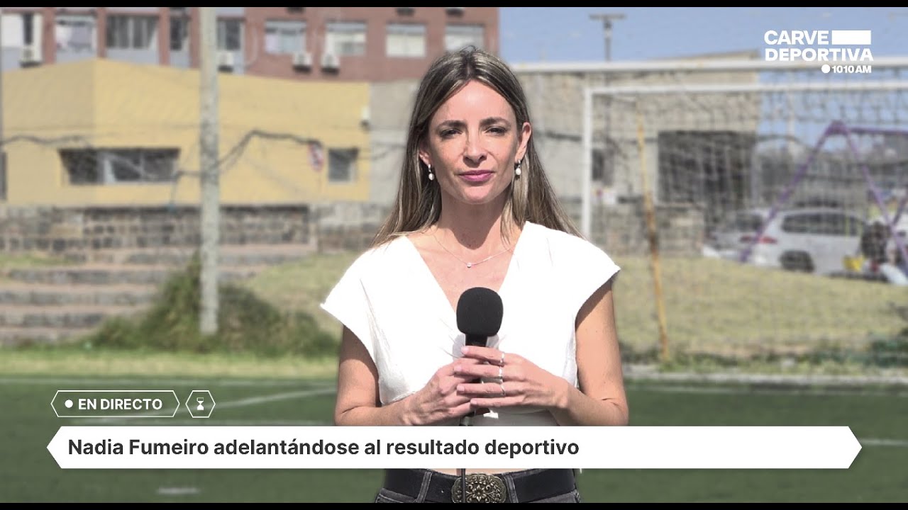 25N - Noticias que llegan a tiempo - Nadia Fumeiro adelant&aacute;ndose al resultado deportivo