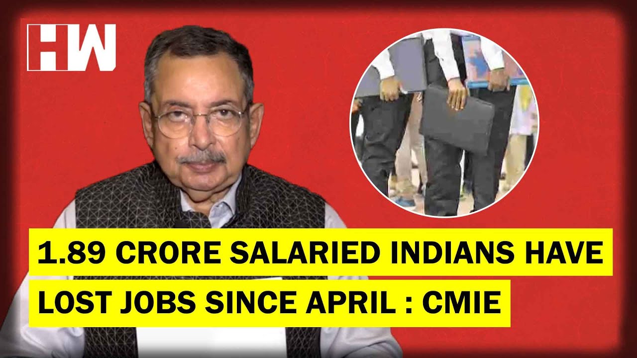 The Vinod Dua Show Ep 337: 1.89 Crore Salaried Indians Have Lost Jobs Since April: CMIE