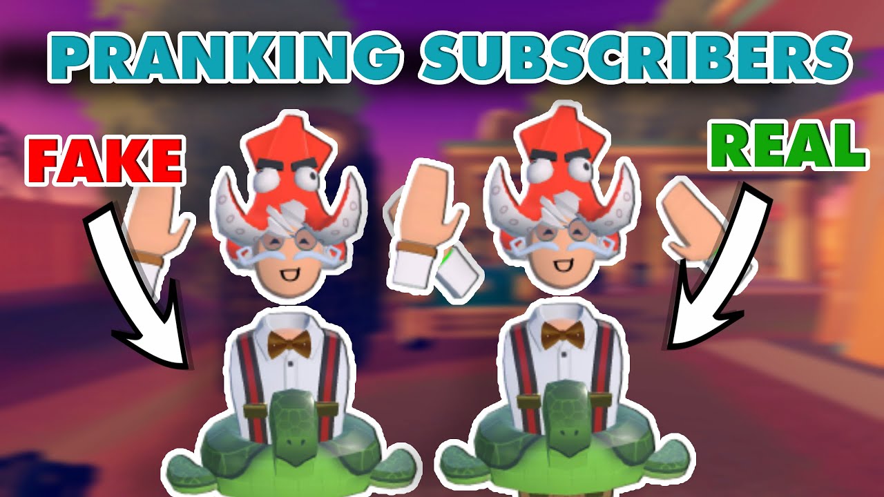 We Tricked Subscribers Into Thinking He Was OreoVR| Rec Room