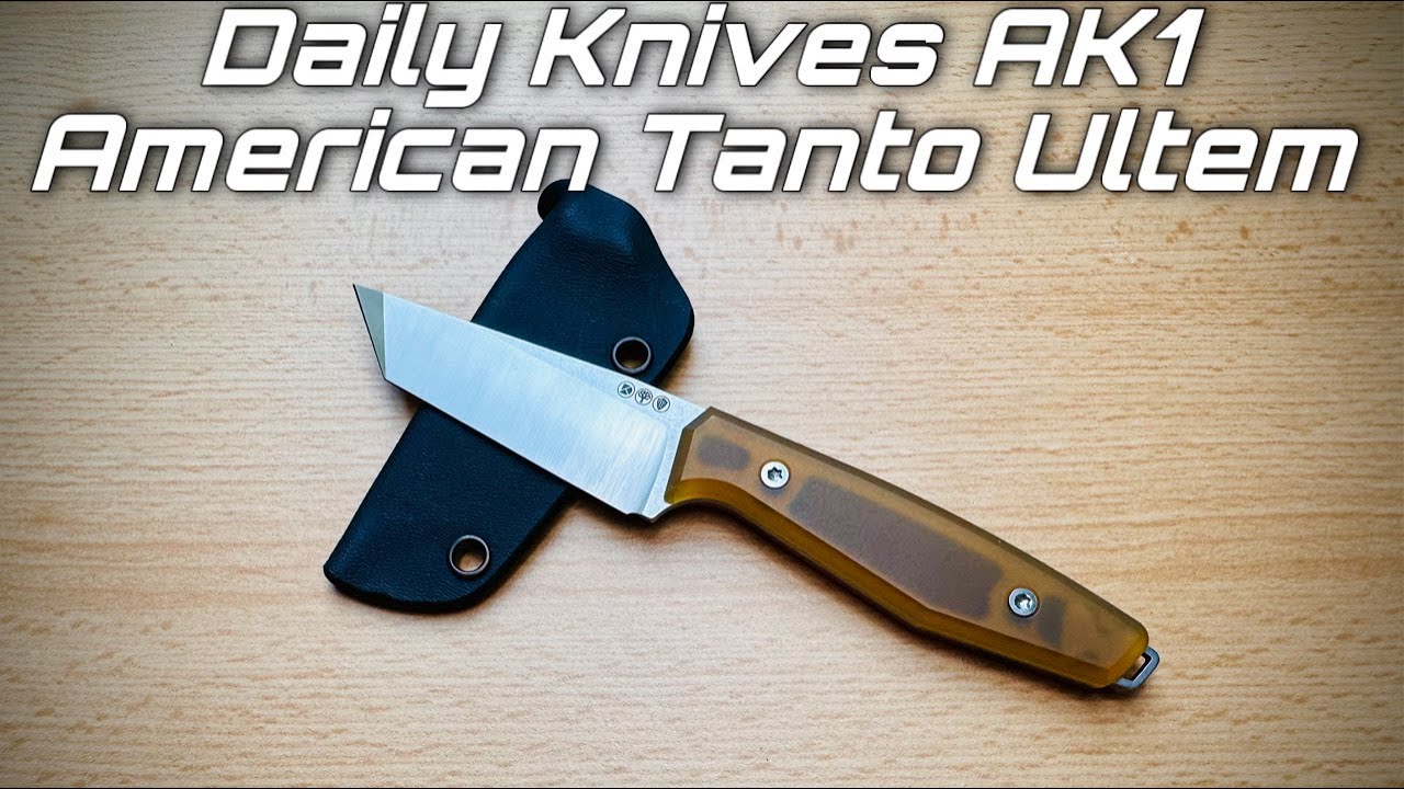 Böker AK1 Ultem - American Tanto Magnacut Alex Kremer Design