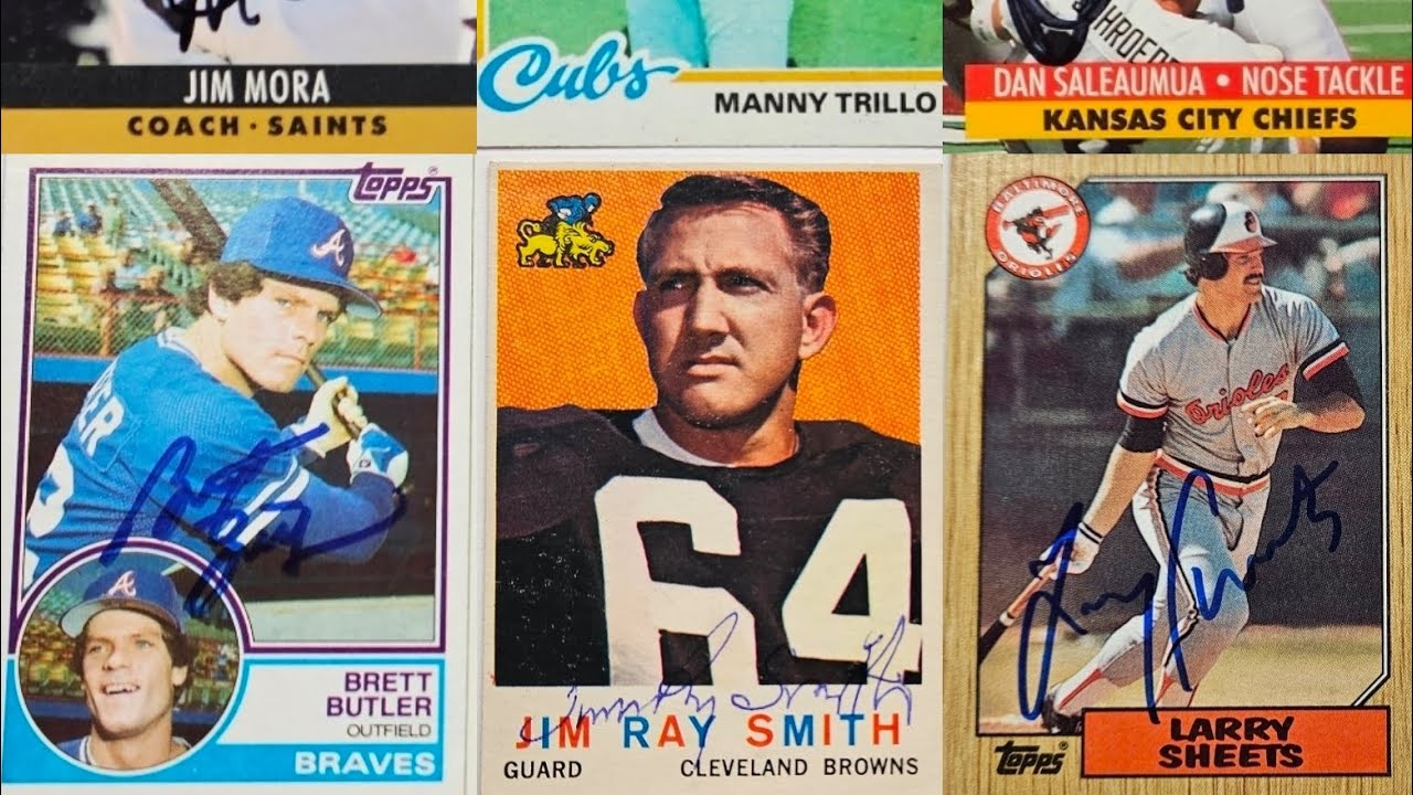 Мой TTM Autograph Haul #118 &mdash; 13 возвращений (Бретт Батлер, Ларри Шитс, Джим Рэй Смит и другие)