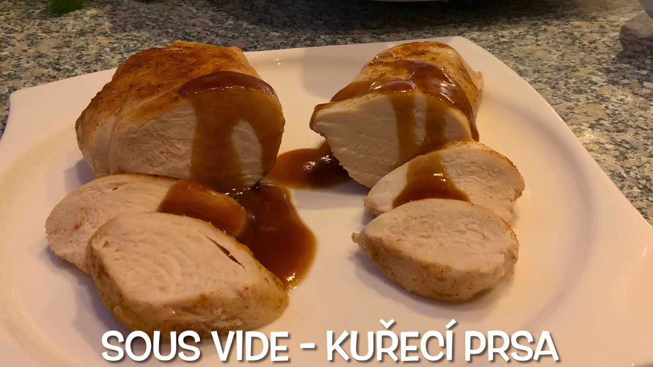 Sous Vide Kuřecí prsa a Thermomix TM6