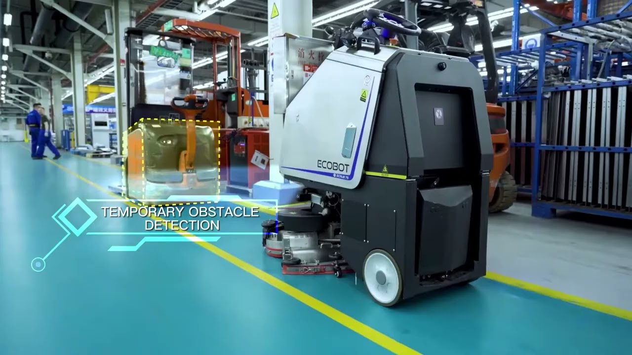 Поломоечная машина-робот Gausium Scrubber 75