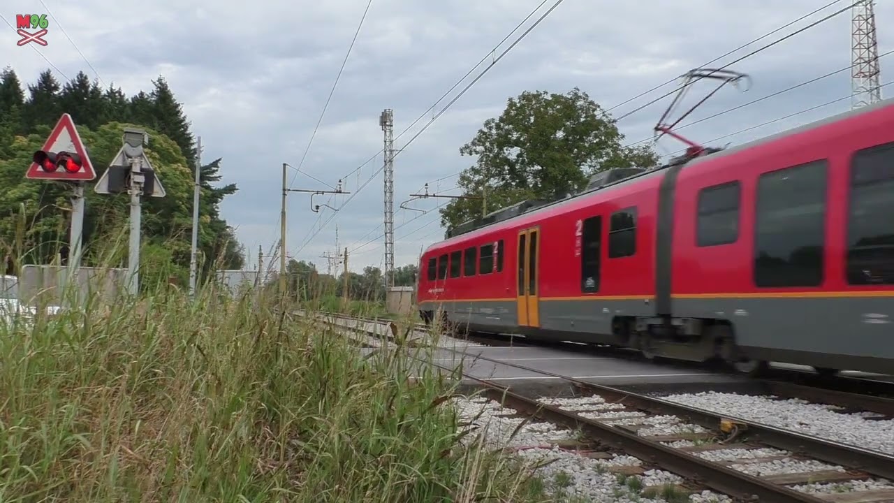Železniški prehod Bukošek (SLO) - 5.8.2024 / Železniční přejezd / Slovenian railroad crossing