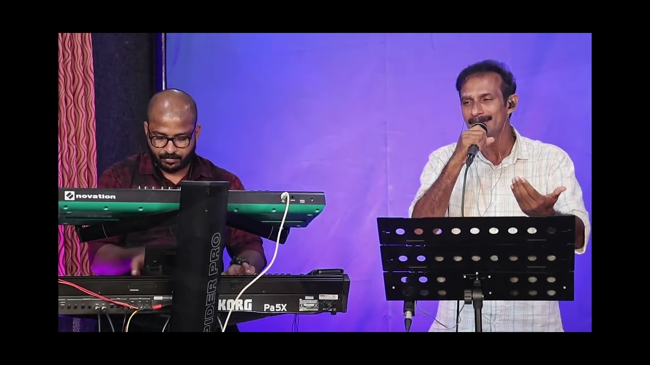 "കാൽവരി ക്രൂശിലെ സ്നേഹമേ" എന്ന ഒരു പഴയ ഗാനവുമായി പോൾസൺ കണ്ണൂർ.. Live ഷൂട്ടിങ് വേളയിൽ....