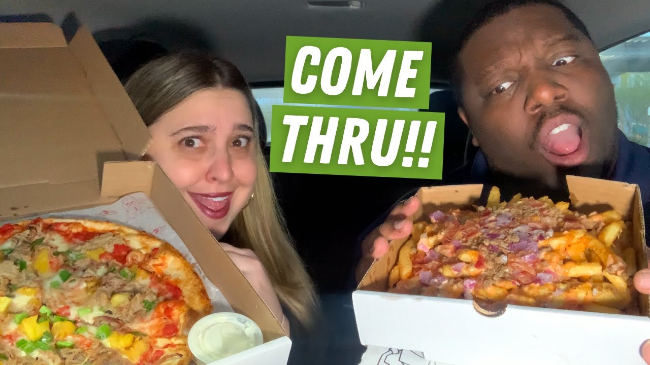 DRIVE THRU PIZZA?! [Las Vegas Food Review]