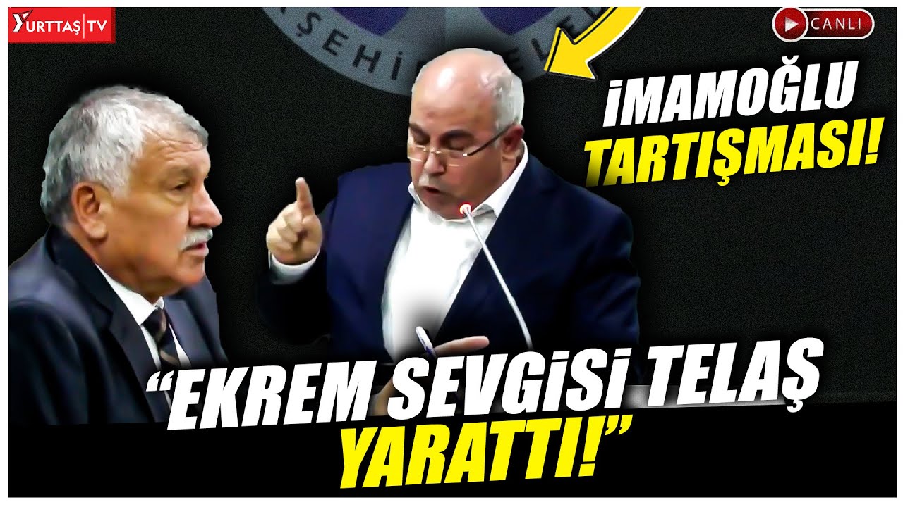 Adana Belediye Meclisi'nde İmamoğlu tartışması! 