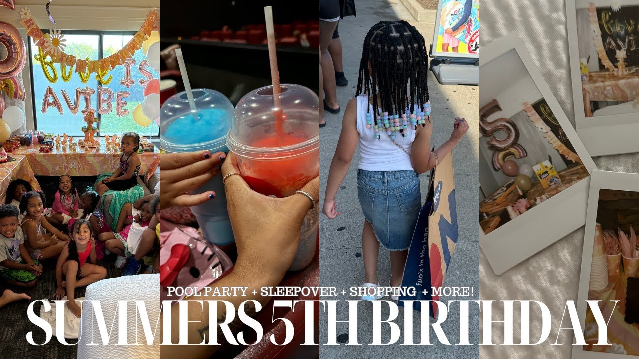 VLOG | SUMMER'S 5TH BIRTHDAY