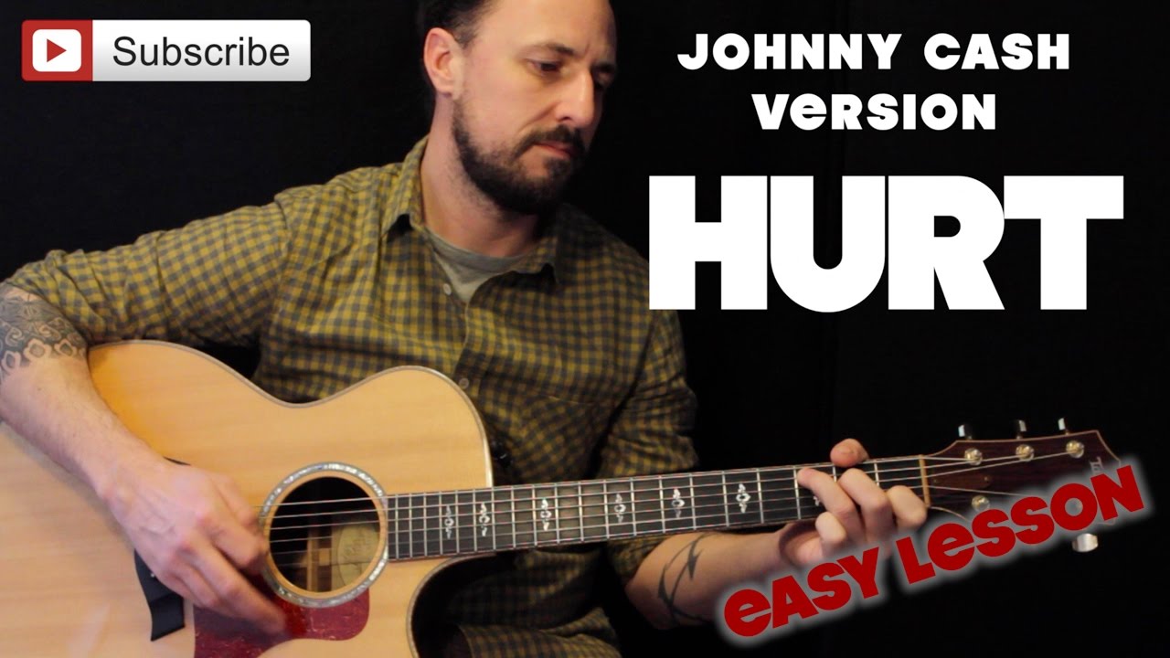 HURT | ДЖОННИ КЭШ | УРОК ГИТАРЫ | СУПЕР ПРОСТАЯ ГИТАРНАЯ ИГРА