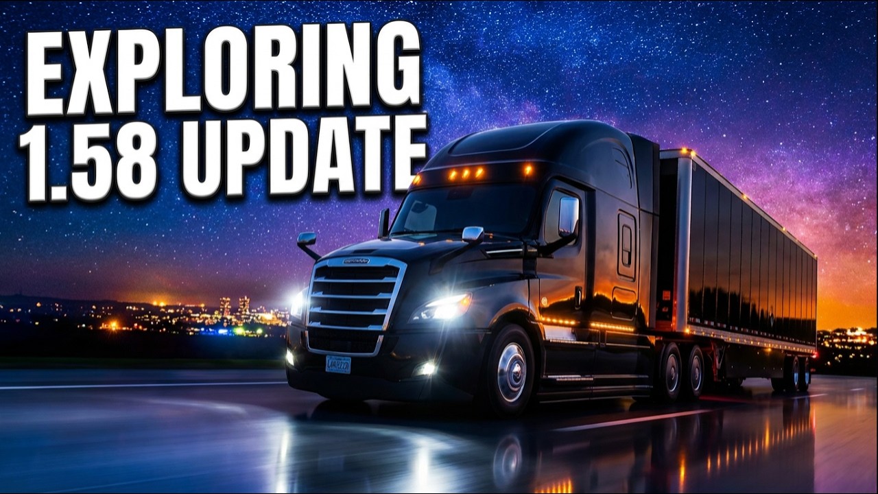 New ATS 1.58 Update - Exploring the Open Beta