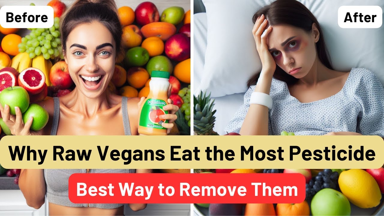 Raw Vegans' Pesticide Risk Exposed! Proven Ways for Safer Eating