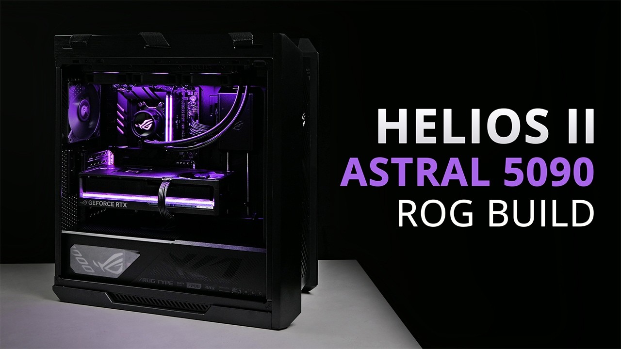 ULTIMATE ROG PC BUILD │ ASTRAL 5090 │ HELIOS II │ X870E APEX │ RYZEN 9 9950X
