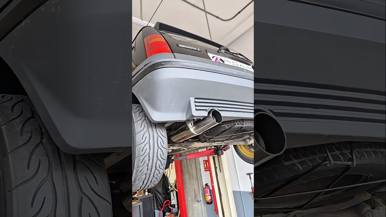 RENAULT SUPER 5 GT TURBO L&iacute;nea escape DON SILENCIOSO ROAR 🦉