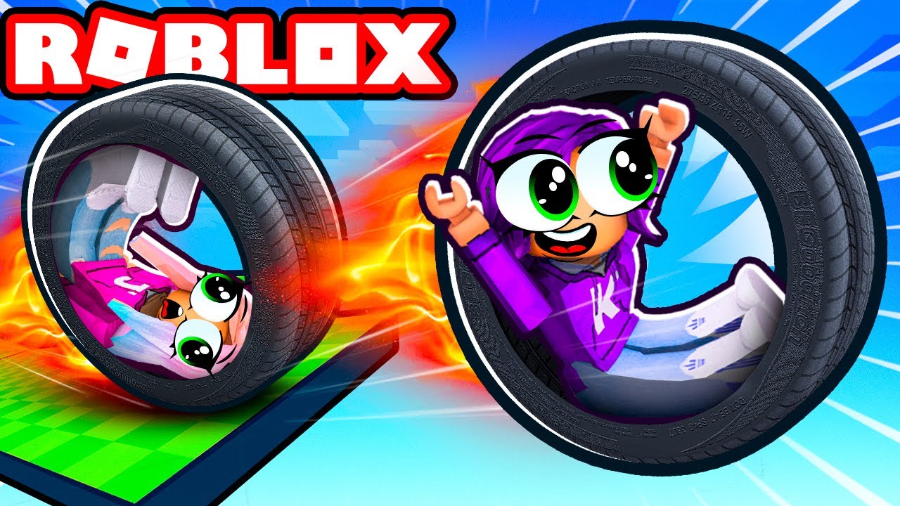 Обби, но ты в шинах! | Roblox