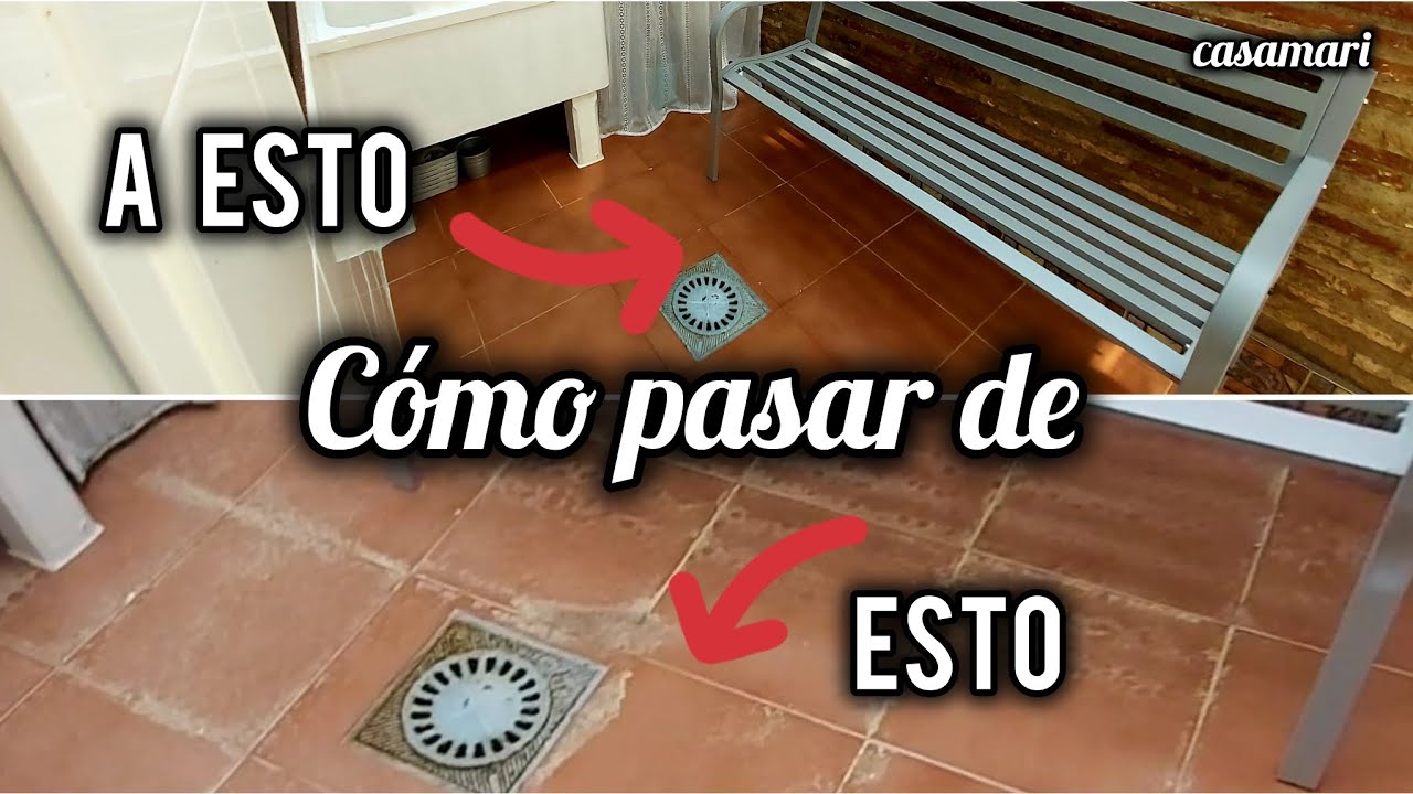 Cómo LIMPIAR una terraza súper sucia después de una tormenta🤦‍♀️PRODUCTO INFALIBLE #limpieza #tips