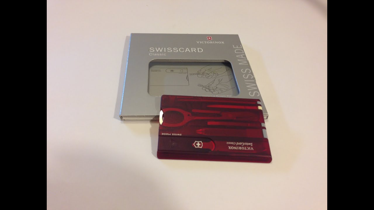 Обзор Victorinox Swiss Card Classic 0.7100.T [Помощник в дороге]