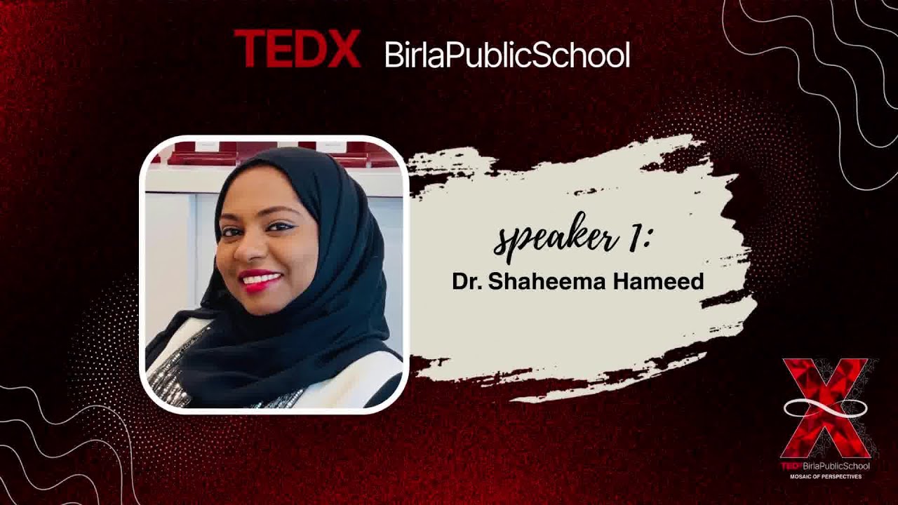 My Healing, Their Growth | Dr. Shaheema Hameed | TEDxBirlaPublicSchool