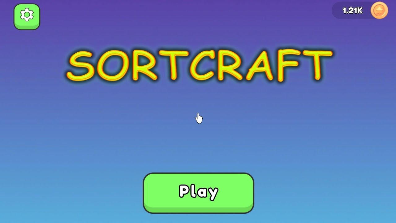 SortCraft 🟤🟣🟢🟡🟠🔵🔴⚫️⚪️