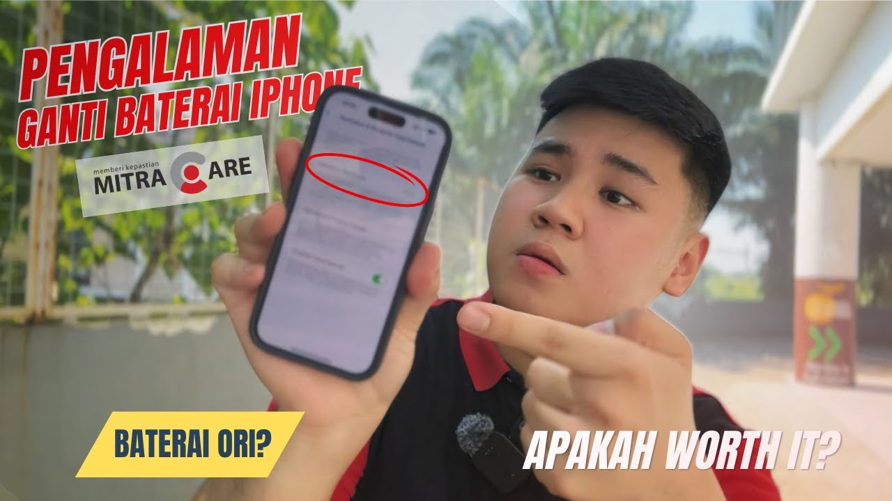 Sharing Pengalaman Ganti Baterai iPhone 14 Pro di Mitracare (Apple Authorized Service Provider)