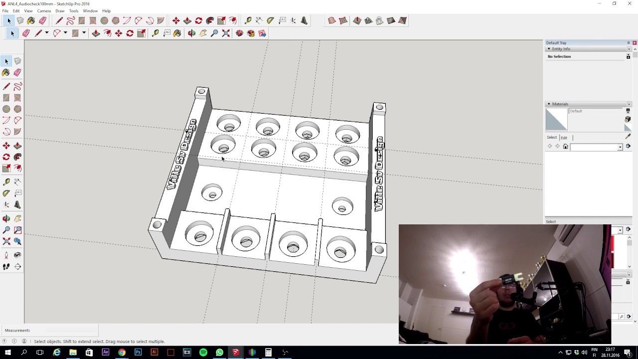 3DPN | Vinkkejä Google Sketchup!:n käyttöön 3D tulostamisessa