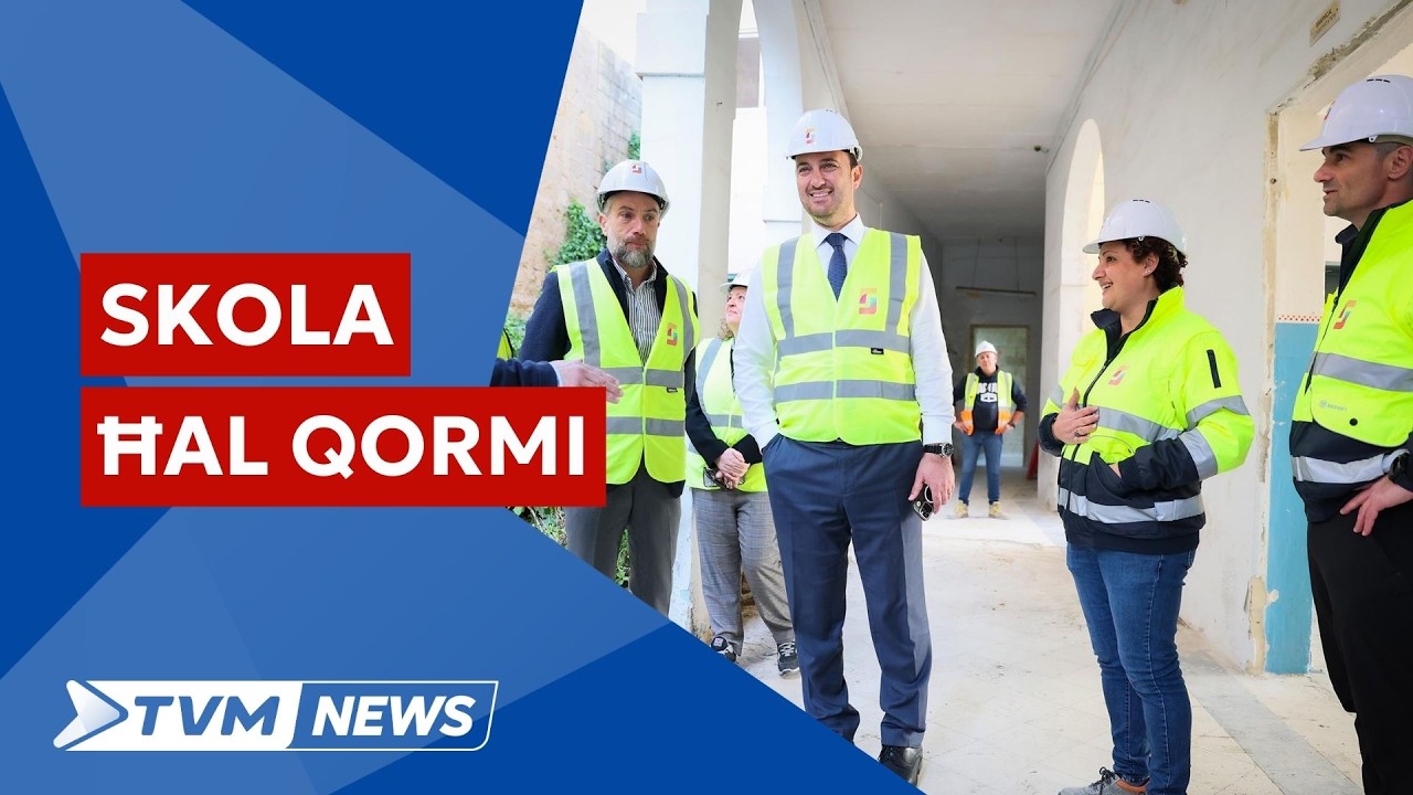 Investiment ta’ €15-il miljun għat-tisbiħ estensiv tal-Iskola Primarja ta’ Ħal Qormi