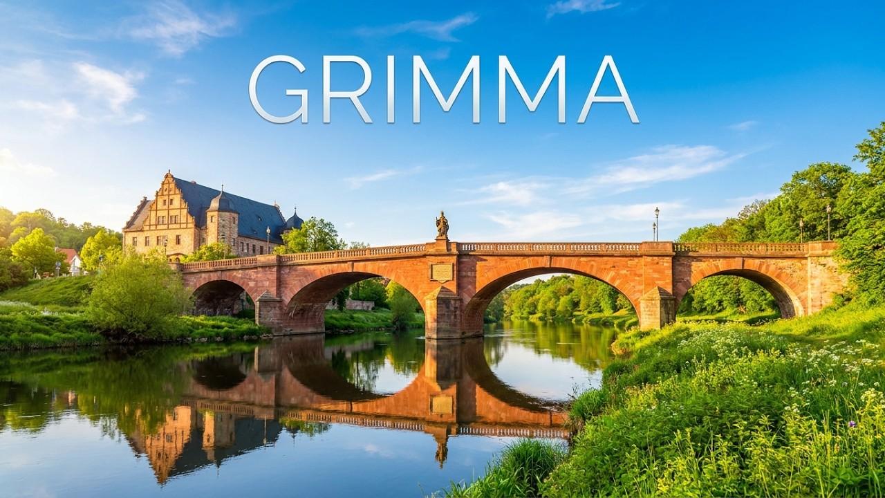 Grimma an der Mulde im Mai