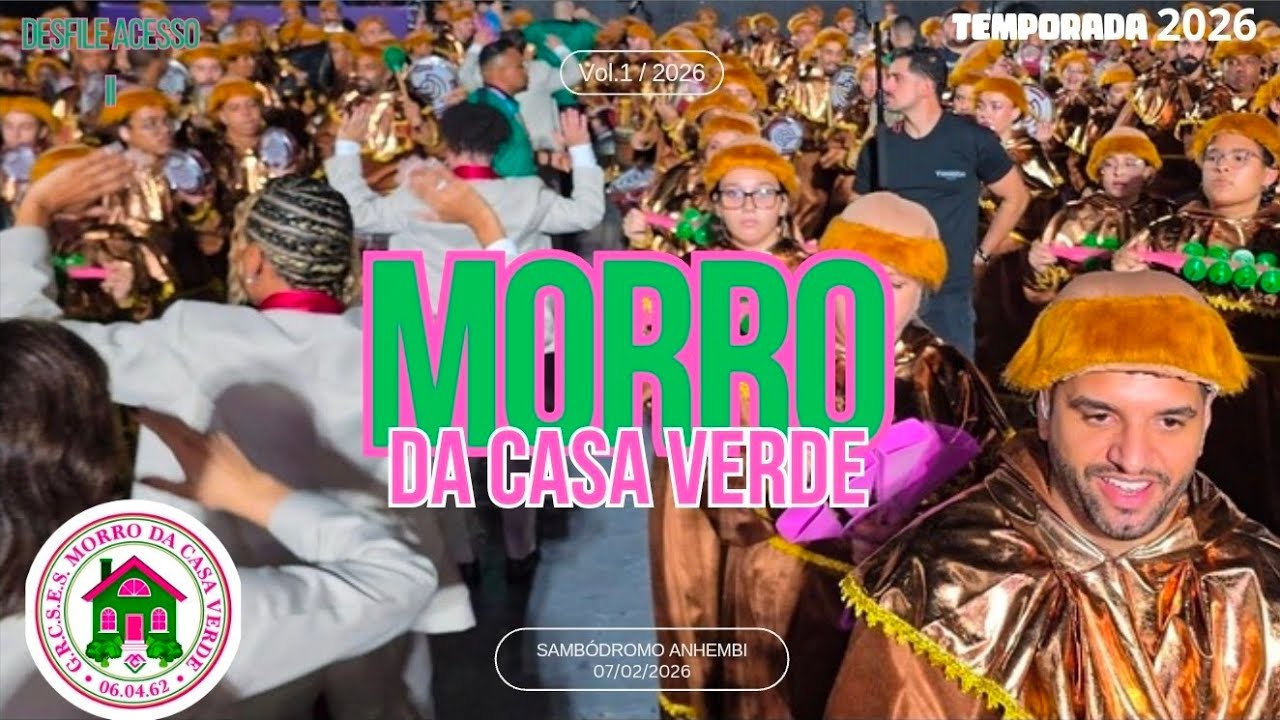 Morro da Casa Verde 2026 [DESFILE LARGADA]