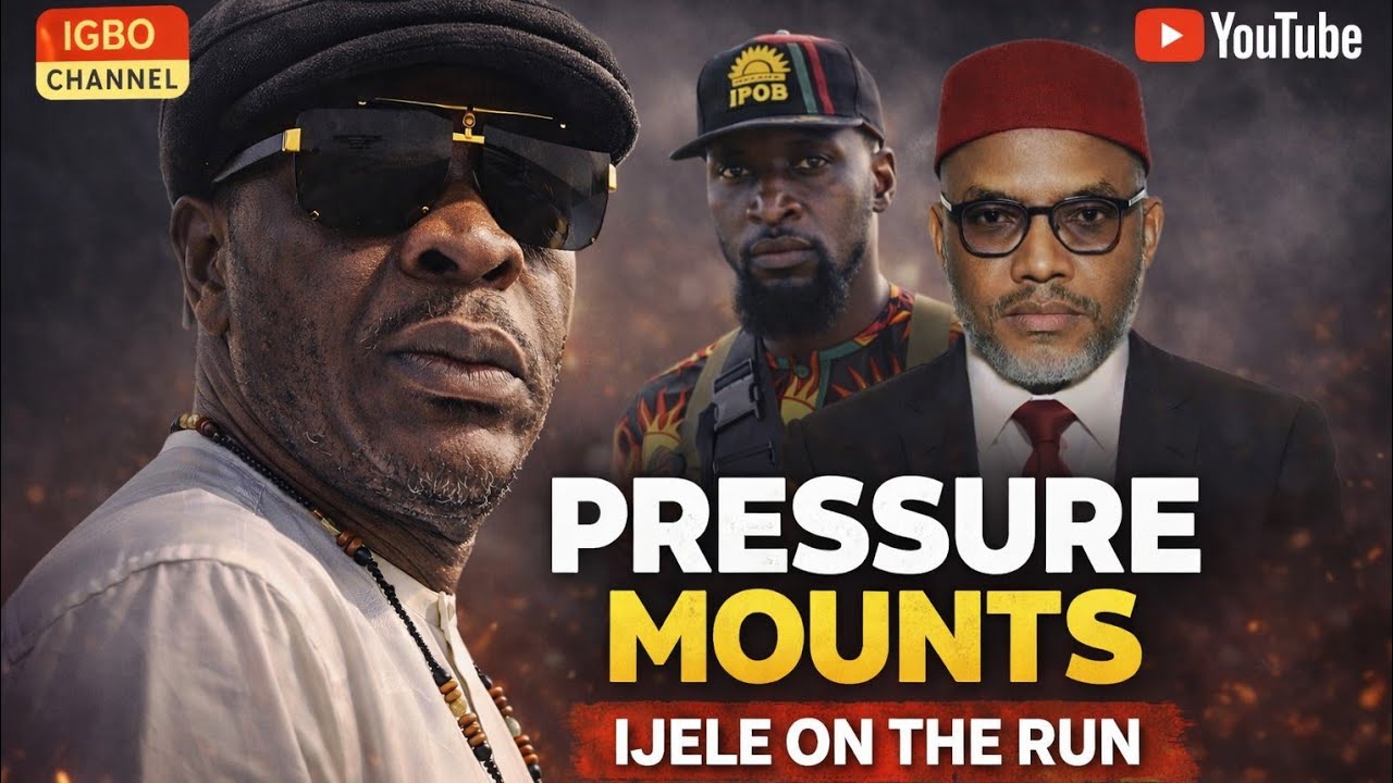 IJELE (UDELE) ON THE RUN AS IPOB AND GENTLE D YAHOO MOUNT PRESSURE ON HIM.