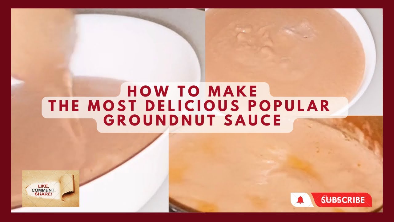 Learn to Cook the Delicious Ugandan Dish: Authentic Groundnut Sauce! #ebinyebwa