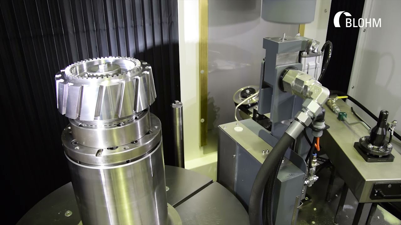 Blohm Profimat MC, Curvic Grinding