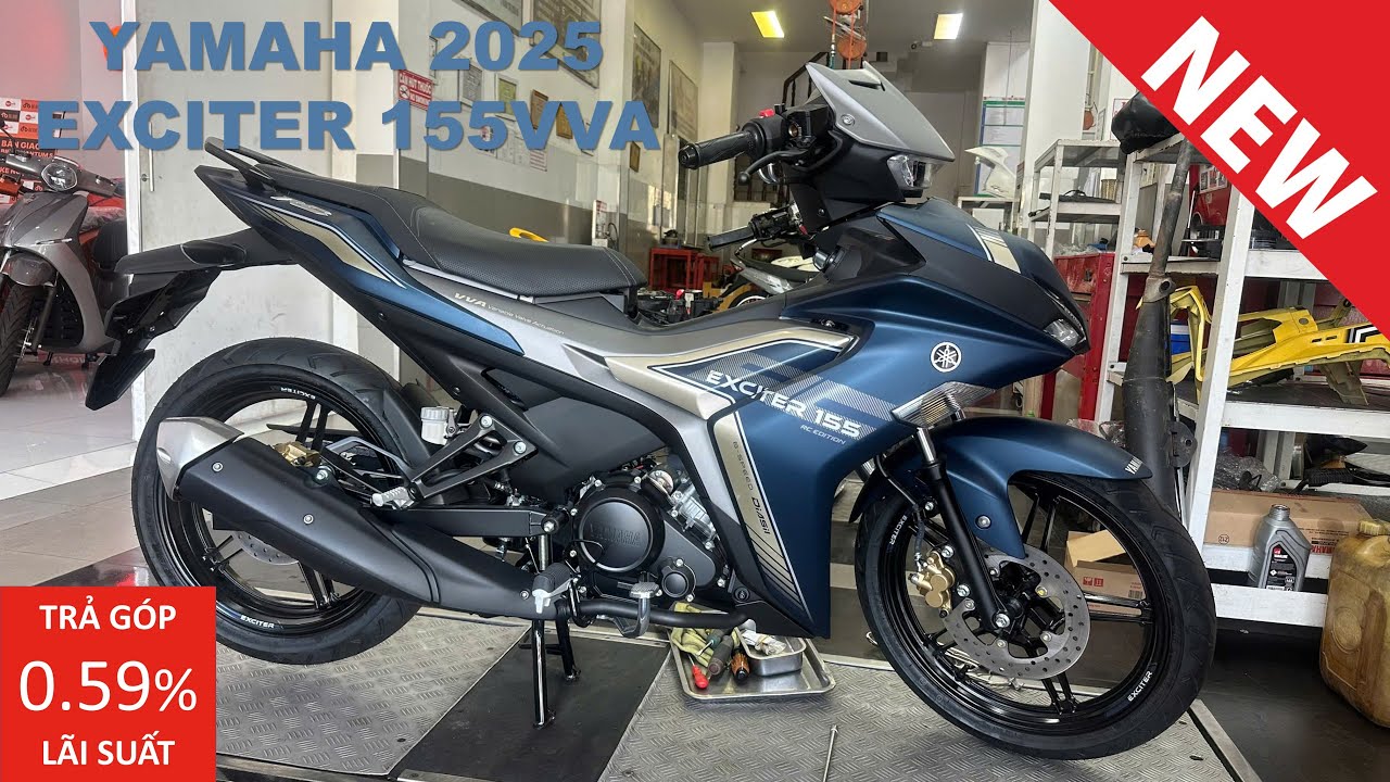 Pha Vo | Báo Giá và Ráp Mới Yamaha Exciter 155 VVA Xanh Nhám 2025